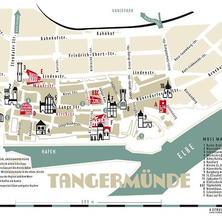 Toepferhof 1 Appartement Tangermünde Buitenkant foto
