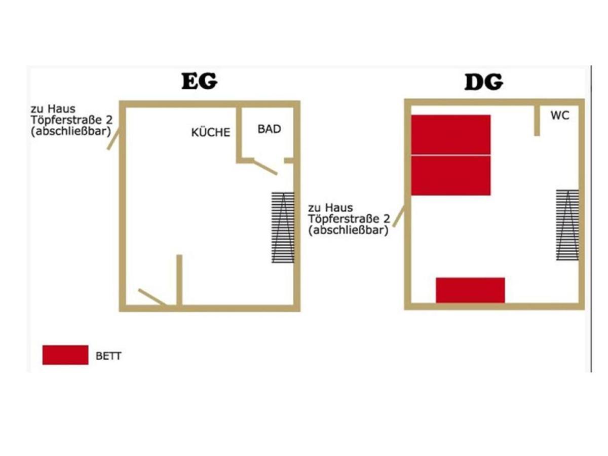 Toepferhof 1 Appartement Tangermünde Buitenkant foto